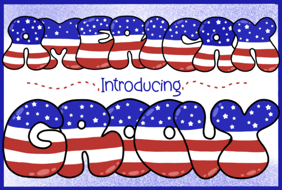 American Groovy: A Bold Decorative Font for Campaigns