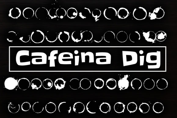 Cafeina Dig: The Artistic Typeface for Bold Digital Design