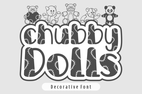 Chubby Dolls: A Friendly Typeface for Small Brands