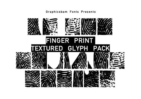 Finger Prints Glyph Font: A Unique Typeface for Branding