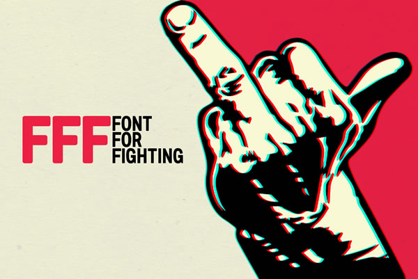 Font for Fighting: A Bold Sans Serif Typeface