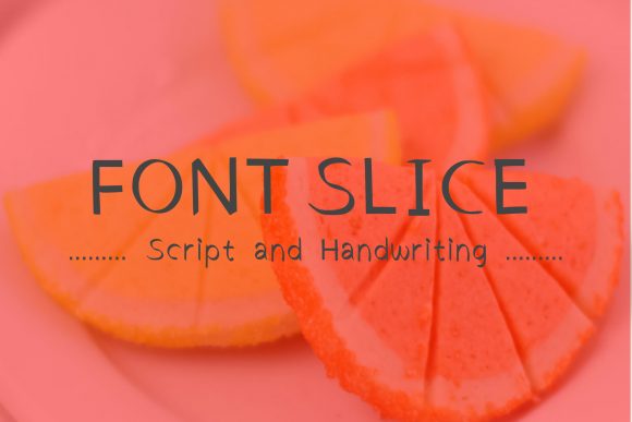 Font Slice: A Handwritten Typeface for Small Brands