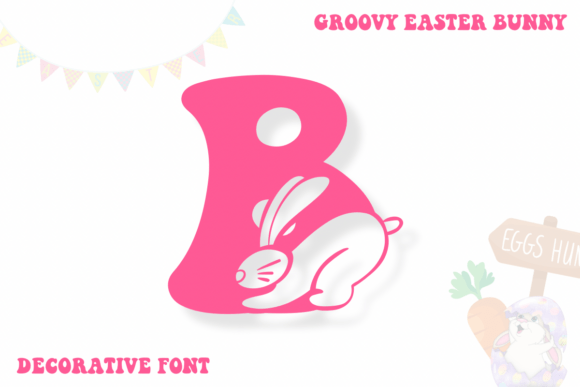 Groovy Easter Bunny: A Playful Decorative Font