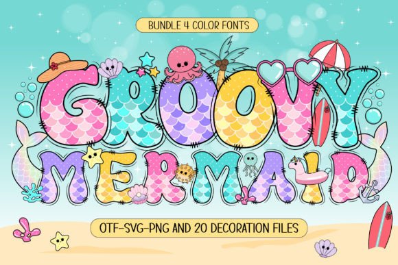 Groovy Mermaid Font: A Vibrant Choice for Branding