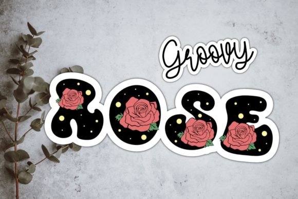 Groovy Rose: A Playful Typeface for Modern Branding