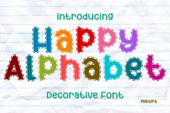 Happy Alphabet Font: A Designer’s Take