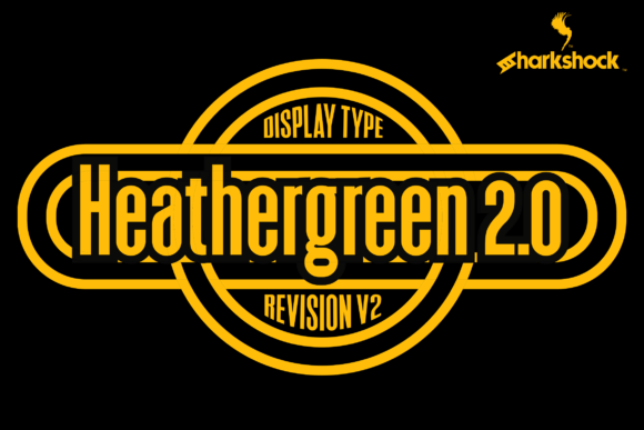 Heathergreen 2.0 Font for Editorial Design