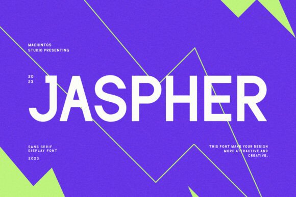 Jaspher Font: A Timeless Sans Serif Typeface