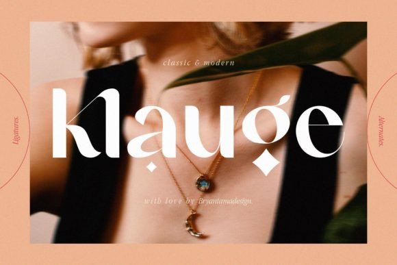 Klauge Font: A Stylish Sans Typeface for Branding