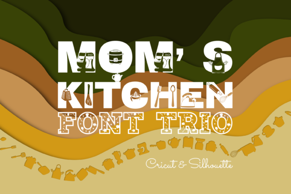 Mom s Kitchen Font Trio: A Versatile Typeface for Branding