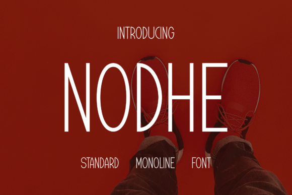 Nodhe Font: A Modern Sans Serif Typeface for Makers