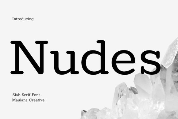 Nudes Slab Serif Font for Modern Web Design