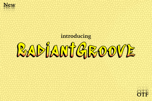 Radiant Groove Font for Web Design