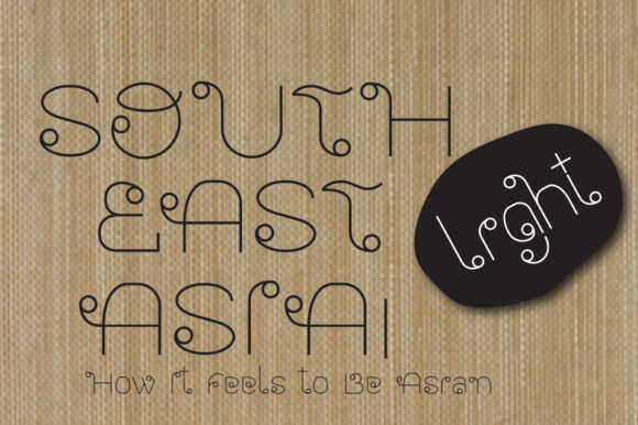 Reviewing Southeast Asia Light Font for Branding