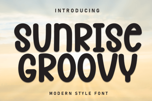Sunrise Groovy: The Playful Font for Bold Campaigns
