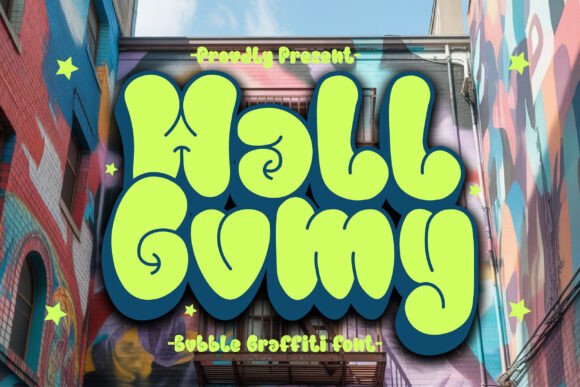 Wall Gumy: A Playful Display Font for Modern Editorial Design