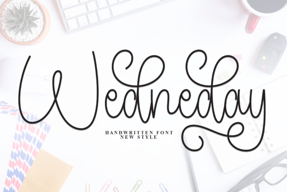 Wedneday Font: Elevate Editorial Design